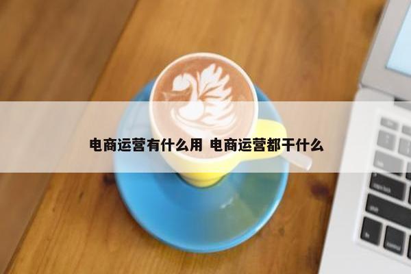 电商运营有什么用 电商运营都干什么