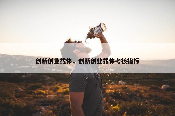 创新创业载体，创新创业载体考核指标