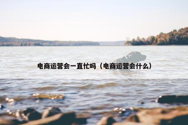 电商运营会一直忙吗（电商运营会什么）