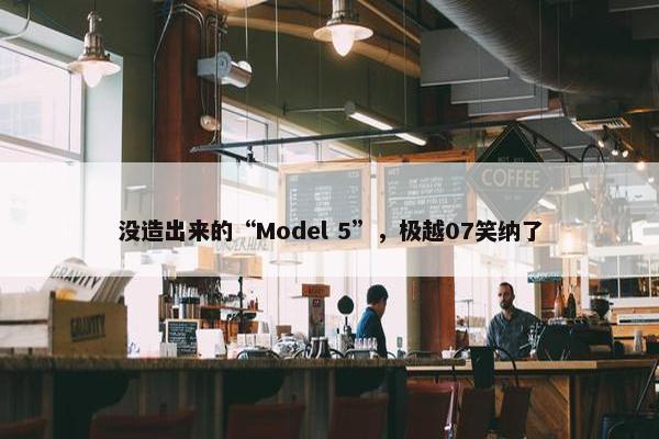 没造出来的“Model 5”，极越07笑纳了