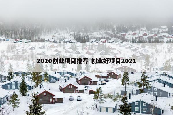 2020创业项目推荐 创业好项目2021