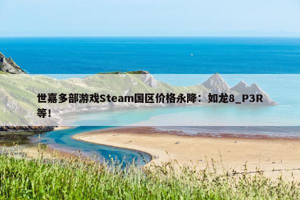 世嘉多部游戏Steam国区价格永降：如龙8_P3R等！