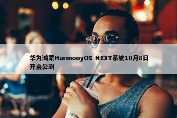 华为鸿蒙HarmonyOS NEXT系统10月8日开启公测