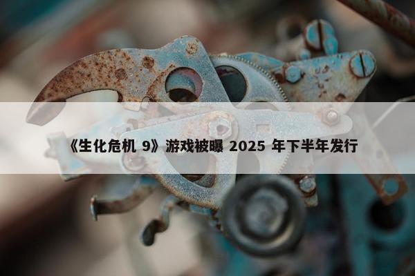 《生化危机 9》游戏被曝 2025 年下半年发行