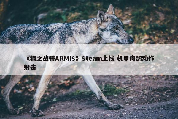 《钢之战骑ARMIS》Steam上线 机甲肉鸽动作射击