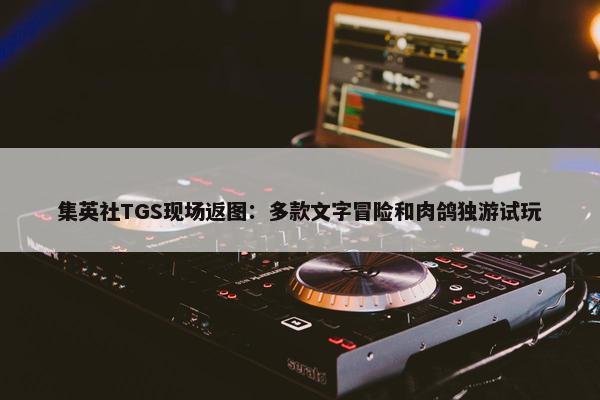 集英社TGS现场返图：多款文字冒险和肉鸽独游试玩