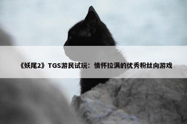 《妖尾2》TGS游民试玩：情怀拉满的优秀粉丝向游戏