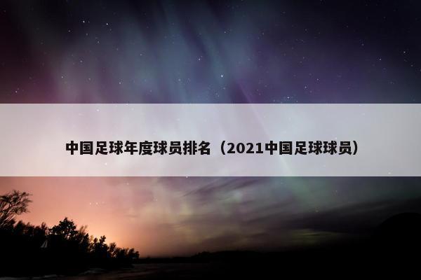 中国足球年度球员排名（2021中国足球球员）