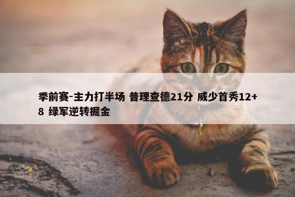 季前赛-主力打半场 普理查德21分 威少首秀12+8 绿军逆转掘金