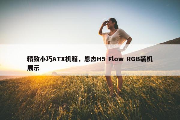 精致小巧ATX机箱，恩杰H5 Flow RGB装机展示