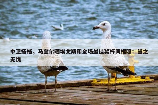 中卫搭档，马奎尔晒埃文斯和全场最佳奖杯同框照：当之无愧