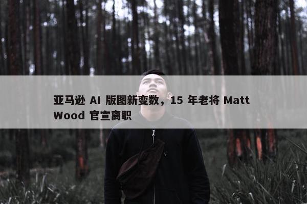 亚马逊 AI 版图新变数，15 年老将 Matt Wood 官宣离职