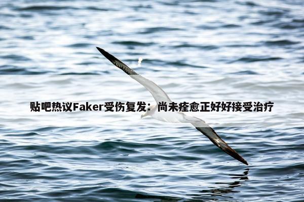 贴吧热议Faker受伤复发：尚未痊愈正好好接受治疗