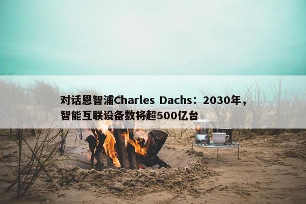 对话恩智浦Charles Dachs：2030年，智能互联设备数将超500亿台