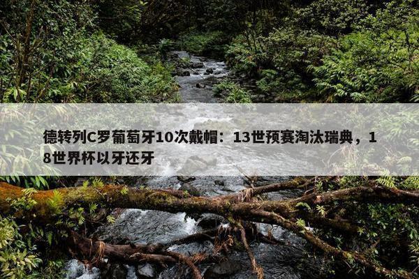 德转列C罗葡萄牙10次戴帽：13世预赛淘汰瑞典，18世界杯以牙还牙