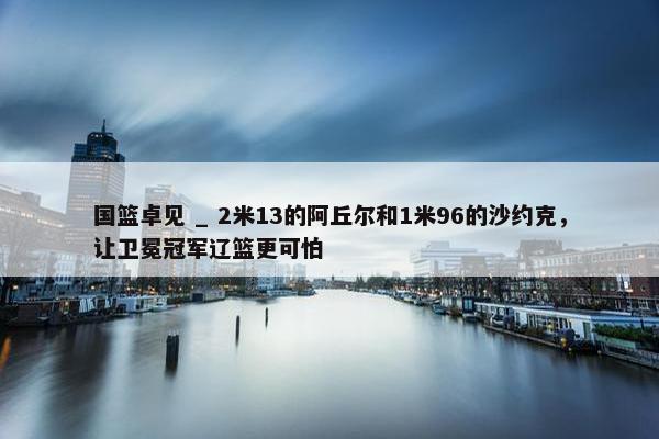 国篮卓见 _ 2米13的阿丘尔和1米96的沙约克，让卫冕冠军辽篮更可怕