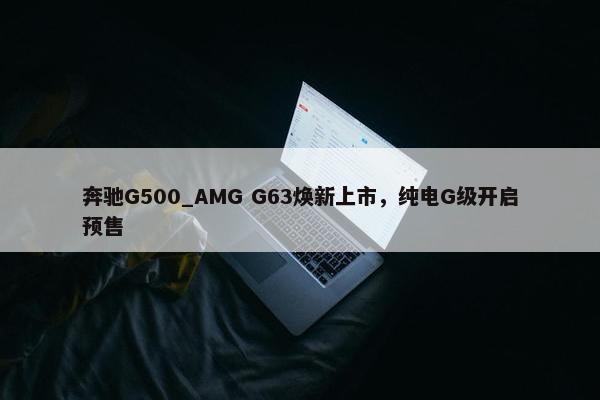 奔驰G500_AMG G63焕新上市，纯电G级开启预售