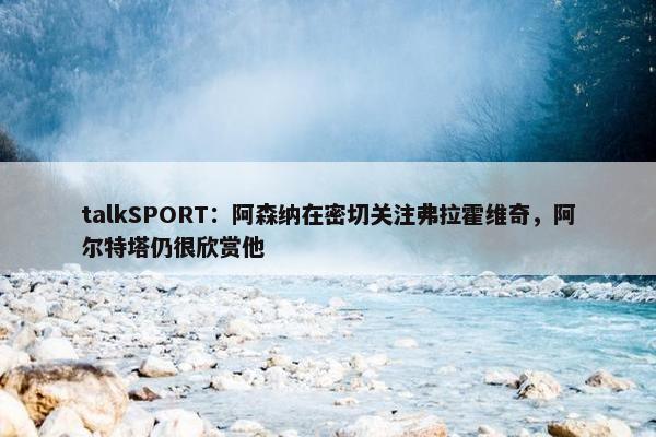 talkSPORT：阿森纳在密切关注弗拉霍维奇，阿尔特塔仍很欣赏他