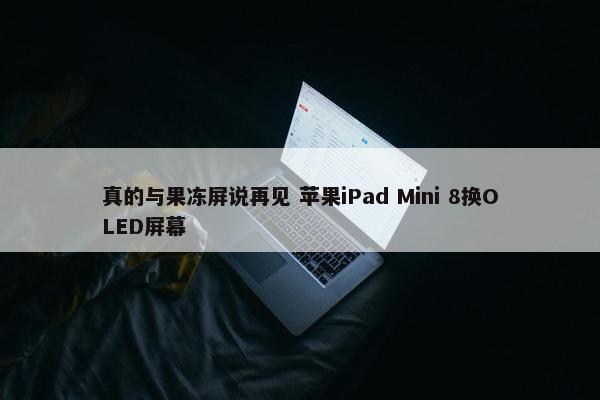 真的与果冻屏说再见 苹果iPad Mini 8换OLED屏幕