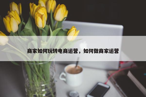 商家如何玩转电商运营，如何做商家运营