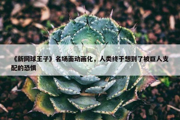 《新网球王子》名场面动画化，人类终于想到了被巨人支配的恐惧