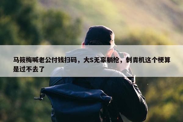 马筱梅喊老公付钱扫码，大S无辜躺枪，刺青机这个梗算是过不去了