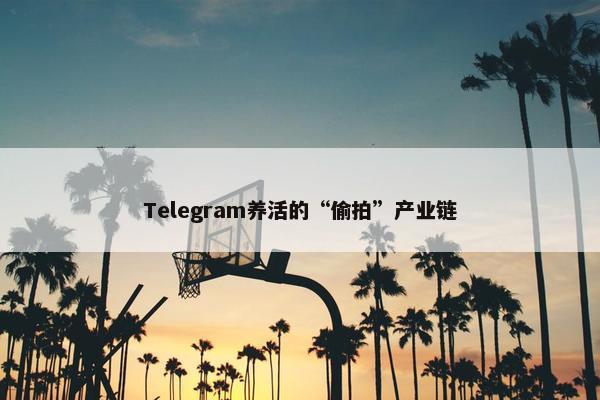 Telegram养活的“偷拍”产业链