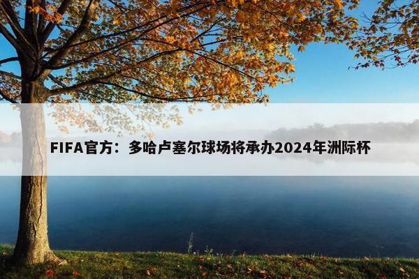 FIFA官方：多哈卢塞尔球场将承办2024年洲际杯