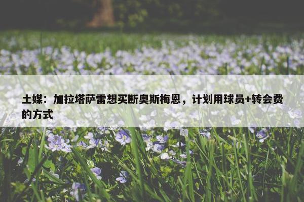 土媒：加拉塔萨雷想买断奥斯梅恩，计划用球员+转会费的方式