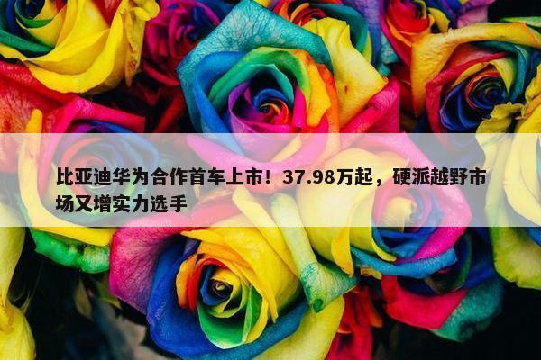 比亚迪华为合作首车上市！37.98万起，硬派越野市场又增实力选手