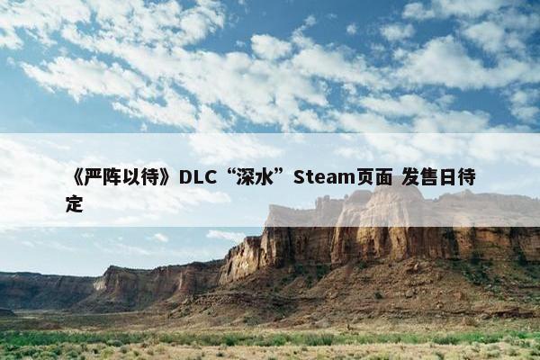 《严阵以待》DLC“深水”Steam页面 发售日待定