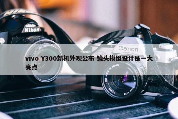 vivo Y300新机外观公布 镜头模组设计是一大亮点