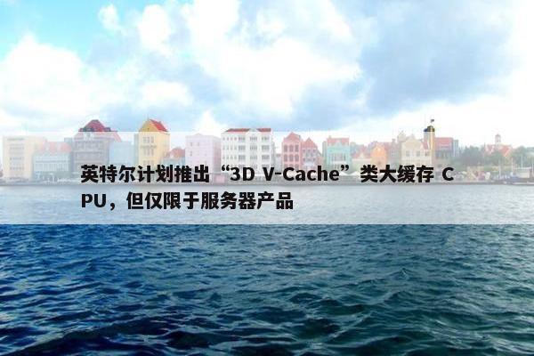 英特尔计划推出“3D V-Cache”类大缓存 CPU，但仅限于服务器产品