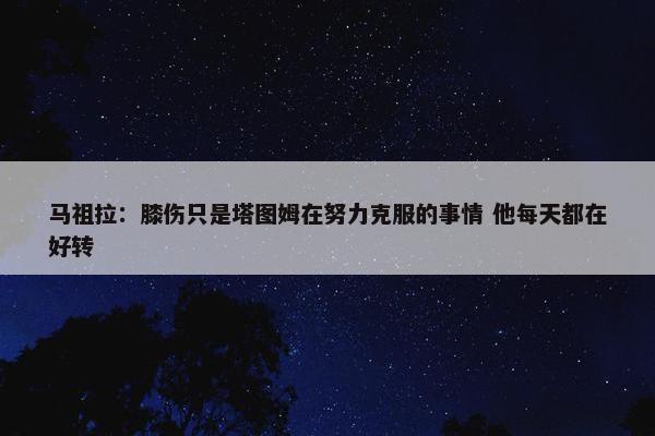 马祖拉：膝伤只是塔图姆在努力克服的事情 他每天都在好转