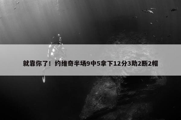 就靠你了！约维奇半场9中5拿下12分3助2断2帽