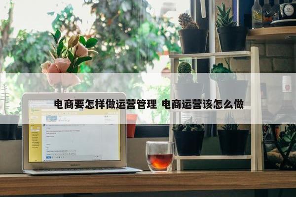 电商要怎样做运营管理 电商运营该怎么做