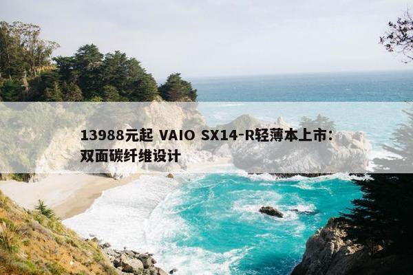 13988元起 VAIO SX14-R轻薄本上市：双面碳纤维设计