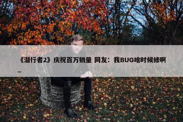 《潜行者2》庆祝百万销量 网友：我BUG啥时候修啊_