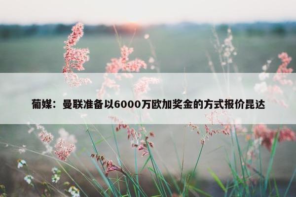 葡媒：曼联准备以6000万欧加奖金的方式报价昆达