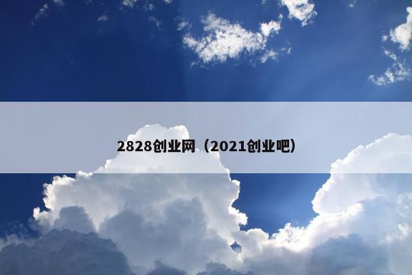 2828创业网（2021创业吧）