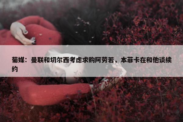 葡媒：曼联和切尔西考虑求购阿劳若，本菲卡在和他谈续约