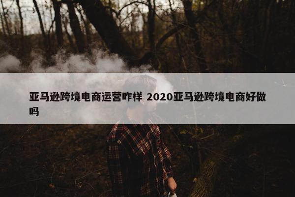 亚马逊跨境电商运营咋样 2020亚马逊跨境电商好做吗