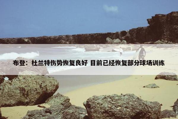 布登：杜兰特伤势恢复良好 目前已经恢复部分球场训练