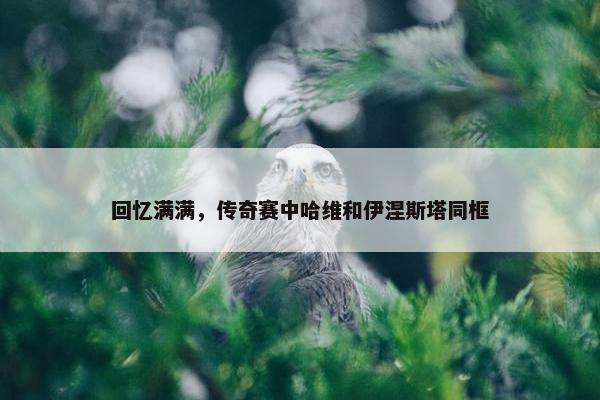 回忆满满，传奇赛中哈维和伊涅斯塔同框