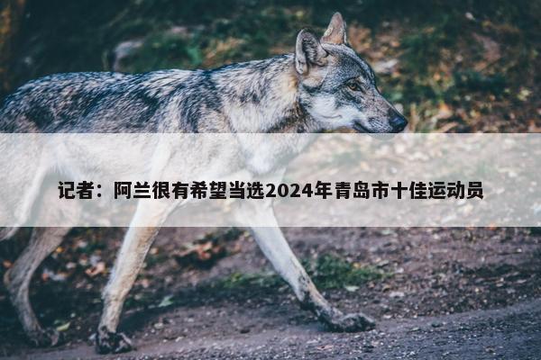 记者：阿兰很有希望当选2024年青岛市十佳运动员