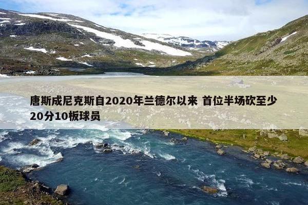 唐斯成尼克斯自2020年兰德尔以来 首位半场砍至少20分10板球员