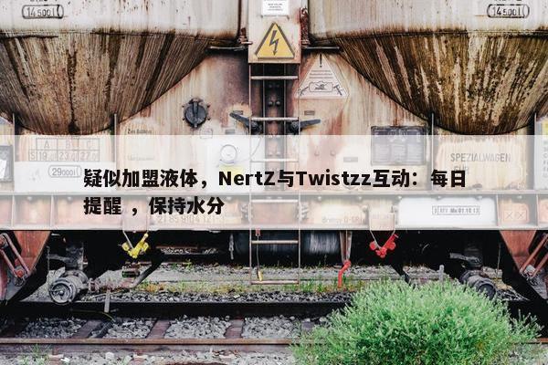 疑似加盟液体，NertZ与Twistzz互动：每日提醒 ，保持水分