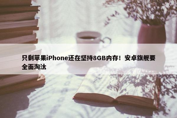 只剩苹果iPhone还在坚持8GB内存！安卓旗舰要全面淘汰