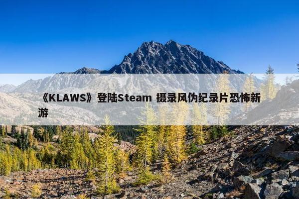 《KLAWS》登陆Steam 摄录风伪纪录片恐怖新游