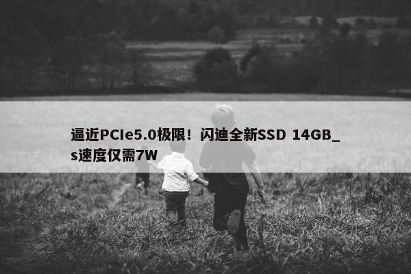 逼近PCIe5.0极限！闪迪全新SSD 14GB_s速度仅需7W